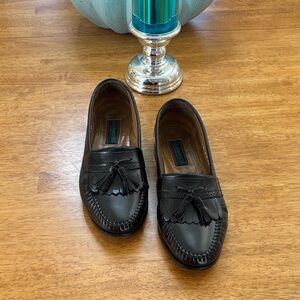 G.H. Bass & Co. Black Leather Loafers